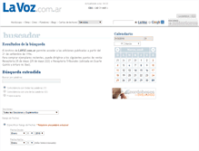 Tablet Screenshot of buscador.lavoz.com.ar