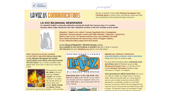 Desktop Screenshot of lavoz.us.com
